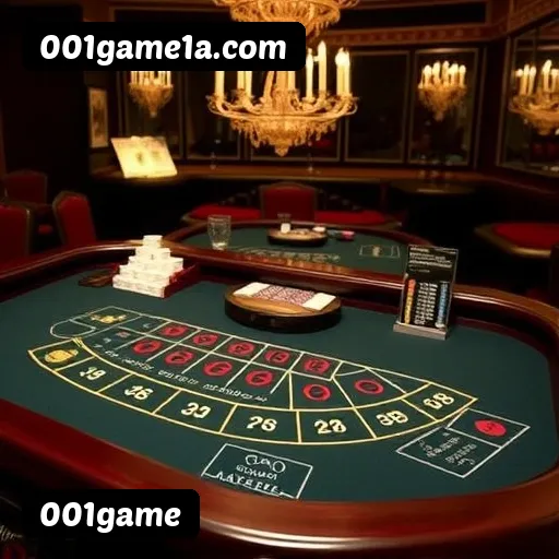 Jogos de Mesa Premium 001game - Blackjack, Roleta, Baccarat